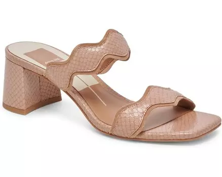 Туфли Dolce Vita Ilva Mid, цвет Toffee Embossed Leather