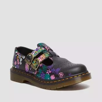 Туфли Dr. Martens 8065 Vintage Floral Leather Mary Jane, черный