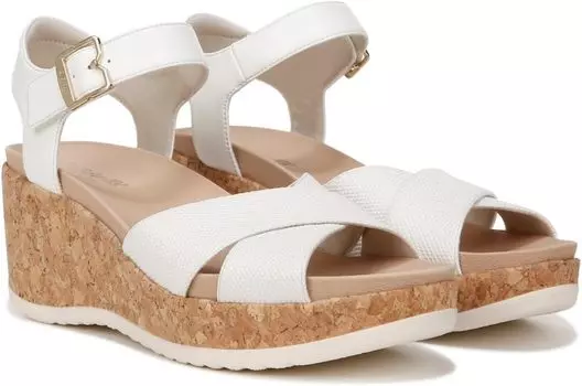 Туфли Dr. Scholl's Citrine Sun Wedge Sandal, цвет Off White