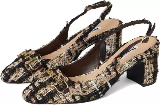 Туфли Dune London Choiced, цвет Brown Fabric