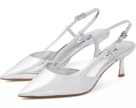 Туфли Dune London Classify, серебряный