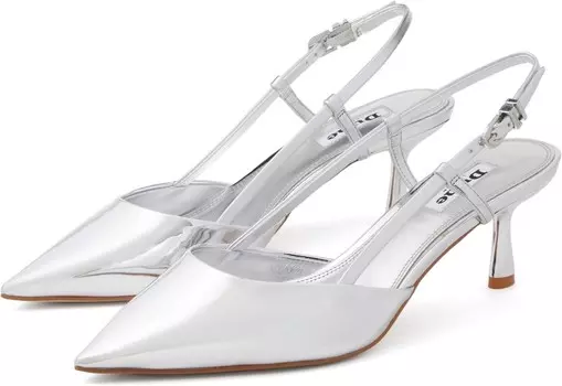 Туфли Dune London Classify, серебряный
