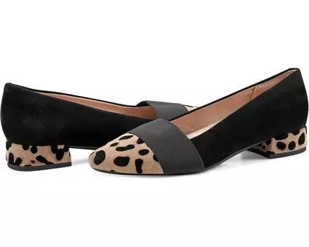 Туфли Easy Spirit Casta, цвет Black/Leopard Suede