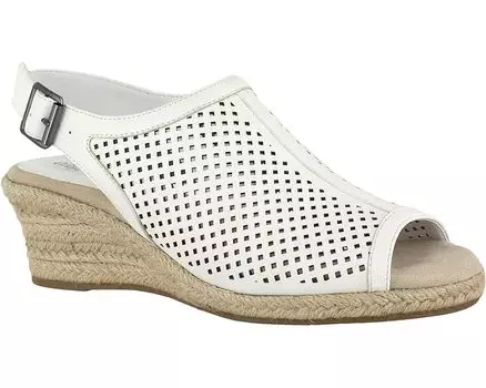 Туфли Easy Street Stacy, цвет White Linen Print