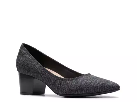 Туфли Ellanie Hope Pump Clarks, цвет marledcharcoal