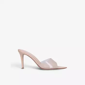 Туфли Elle из кожи и ПВХ Gianvito Rossi, красный