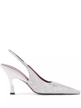 Туфли Elsa 90 STELLA MCCARTNEY, серебяный