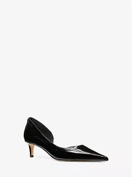 Туфли Elyse из лакированной кожи Michael Kors, черный