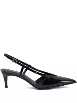 Туфли Eva 50 с ремешком на пятке Sergio Levantesi, черный