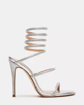 Туфли Exotica Steve Madden, серебряный