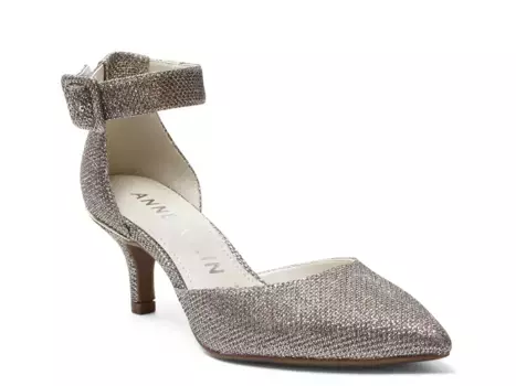 Туфли Fabulist Pump Anne Klein, серебряный/металлик