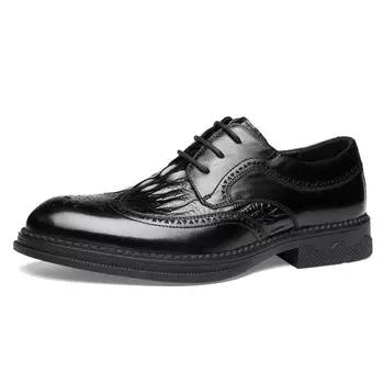 Туфли FAPAI Dress Shoes Men Low-Top