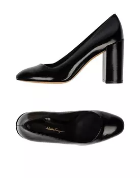 Туфли Ferragamo, черный