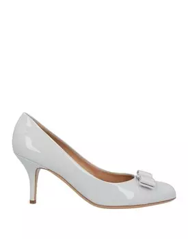 Туфли Ferragamo, светло-серый