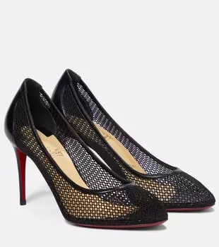 Туфли Filomena 85 с кожаной отделкой Christian Louboutin