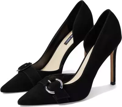 Туфли Finite Nine West, черная замша