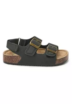 Туфли First Step DOUBLE BUCKLE TOUCH FASTENING Next, цвет black