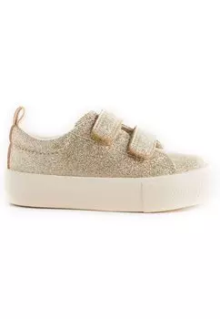 Туфли First Steps Chunky Next, цвет gold shimmer