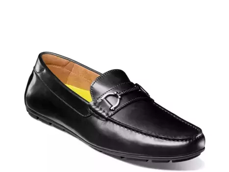 Туфли Florsheim Motor Bit Driving, черная кожа