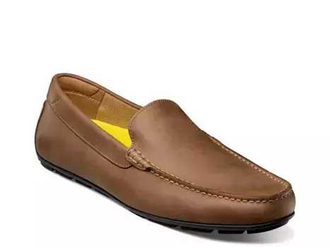 Туфли Florsheim Motor Venetian Driving Loafer, темно-коричневые