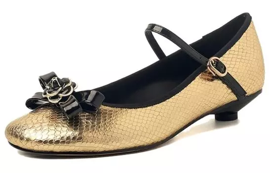 Туфли FLOWERSKAM Mary Jane Shoes Women's, серебряный