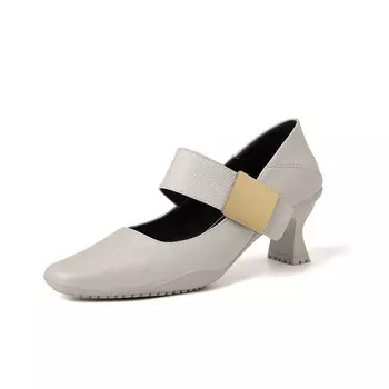 Туфли FLOWERSKAM Mary Jane Shoes Women's, белый