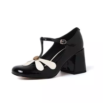 Туфли FLOWERSKAM Mary Jane Shoes Women's, золотой