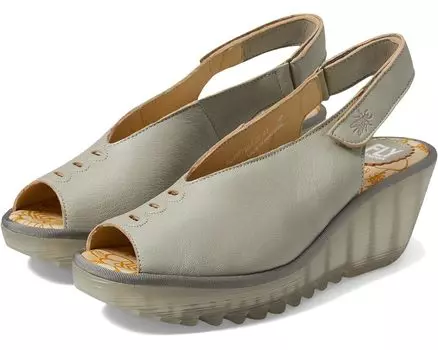 Туфли FLY LONDON YEAY387FLY, цвет Silver Borgogna