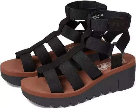 Туфли FLY LONDON YUFI032FLY, цвет Black Cupido/Elastic