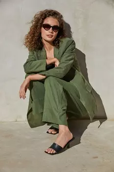 Туфли Forever Comfort Super с квадратным носком и открытой пяткой Next, черный