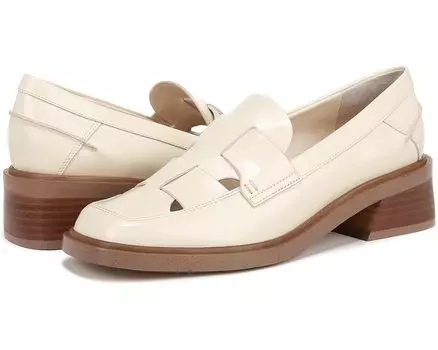 Туфли Franco Sarto Gene Cut Out Heeled Loafers, белый