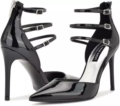 Туфли Frann 3 Nine West, цвет Black Patent
