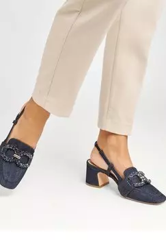 Туфли Frau Shoes, темно-синий