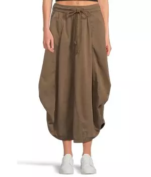 Туфли Free People Willow Poplin Midi, цвет Chocolate