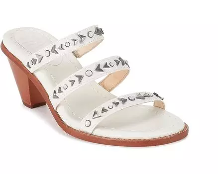 Туфли Frye Estelle Studded Slide, белый