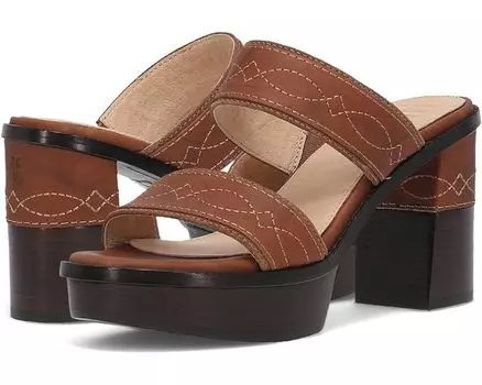 Туфли Frye Pipa Woodstock 2 Band Platform, цвет Saddle