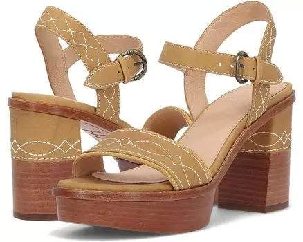 Туфли Frye Pipa Woodstock 2 Piece Platform, цвет Banana