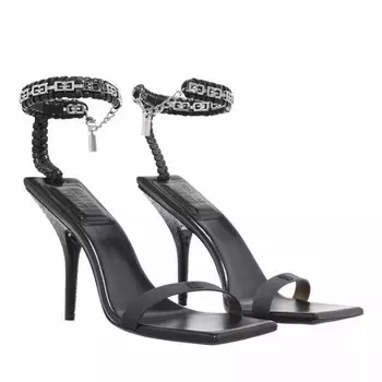 Туфли g woven braided chain heel sandal Givenchy, черный