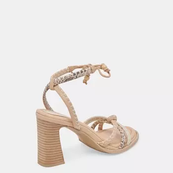 Туфли Gazele на каблуке цвета слоновой кости, разноцветная кожа Dolce Vita