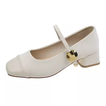 Туфли GEJIANI Mary Jane Shoes Women's, бежевый
