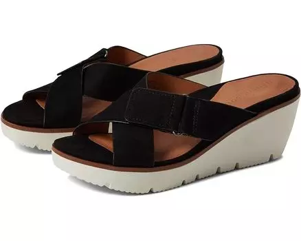 Туфли Gentle Souls by Kenneth Cole Lavern Wedge Mule, черный