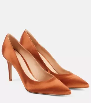 Туфли Gianvito 85 из сатина Gianvito Rossi, Sedona
