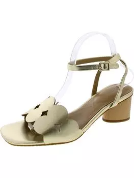 Туфли Gilbert Womens с вырезом и квадратным носком NYDJ, цвет light gold
