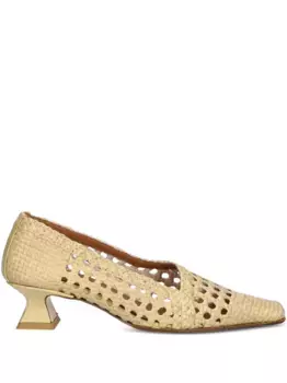 Туфли Gisla с квадратным носком 35 мм Miista, нейтральный