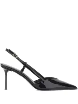 Туфли Giulia 70 с ремешком на пятке Sergio Levantesi, черный