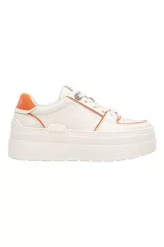 Туфли Greta из кожи и экокожи Pinko, белый