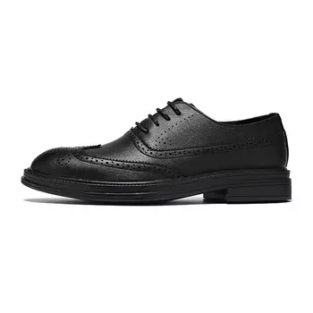 Туфли GZZ Dress Shoes Men Low-Top, черный
