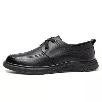 Туфли GZZ Dress Shoes Men Low-Top, черный