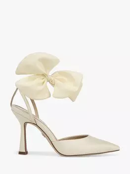 Туфли Halie с ремешком на щиколотке и бантом Sam Edelman, жемчужный цвет слоновой кости