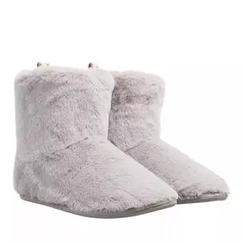 Туфли hamony faux fur webbing slipper boot light Ted Baker, серый